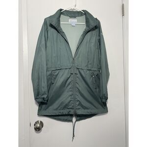 Columbia "Spring Long Lined" Jacket Windbreaker Size Small